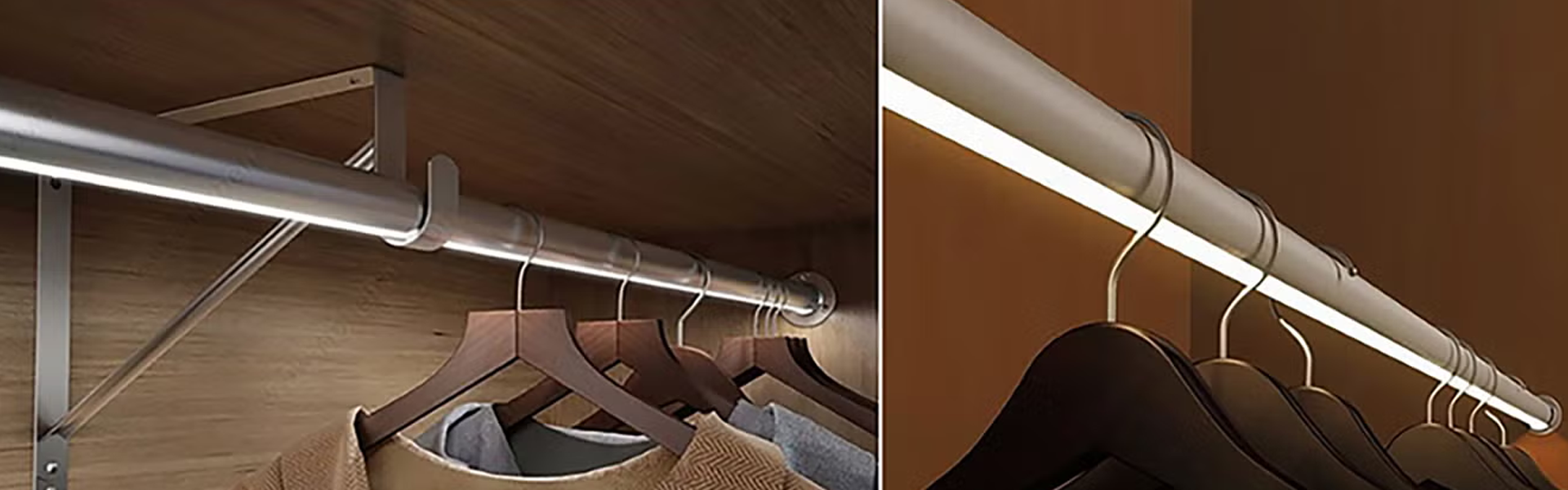 NEW LED Closet Rod
